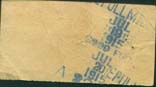 Train ticket back