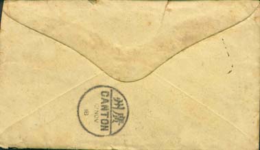 Envelope back