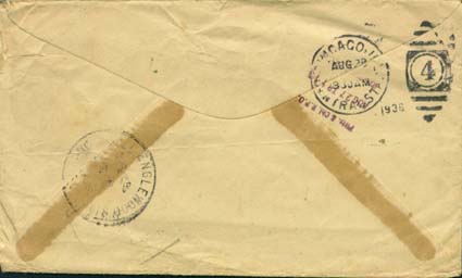 Envelope back